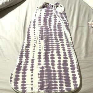 Kyte baby purple /white tie dye sleep sack